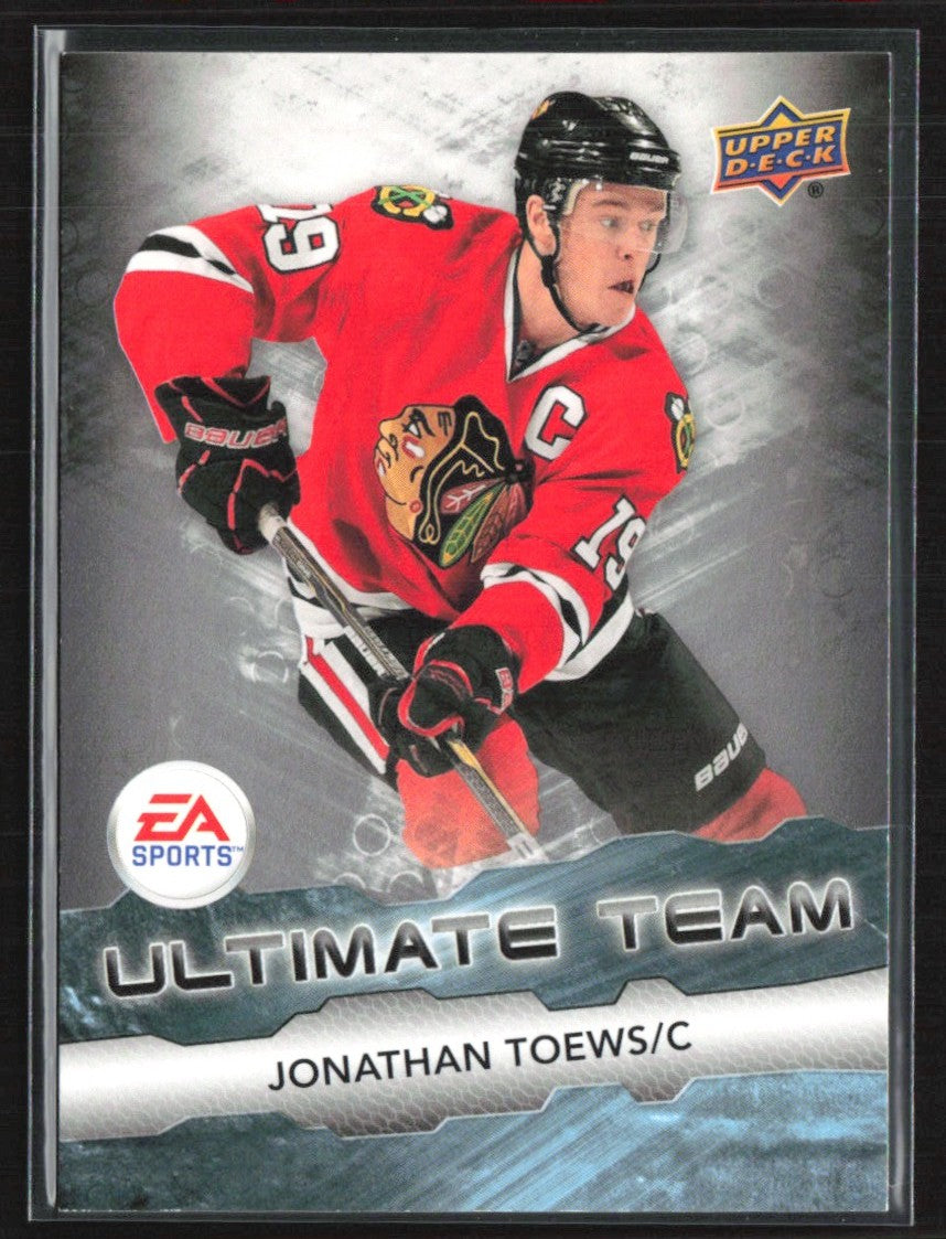 Jonathan Toews 2011 Upper Deck EA Ultimate Team #EA5 Chicago Blackhawks