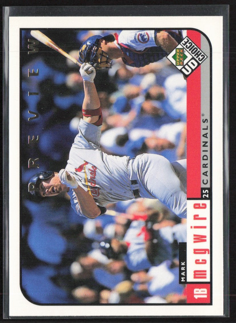 Mark McGwire 1999 Upper Deck Choice #130 St. Louis Cardinals