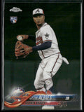 Ozzie Albies 2018 Topps Chrome Update RC #HMT76 Atlanta Braves