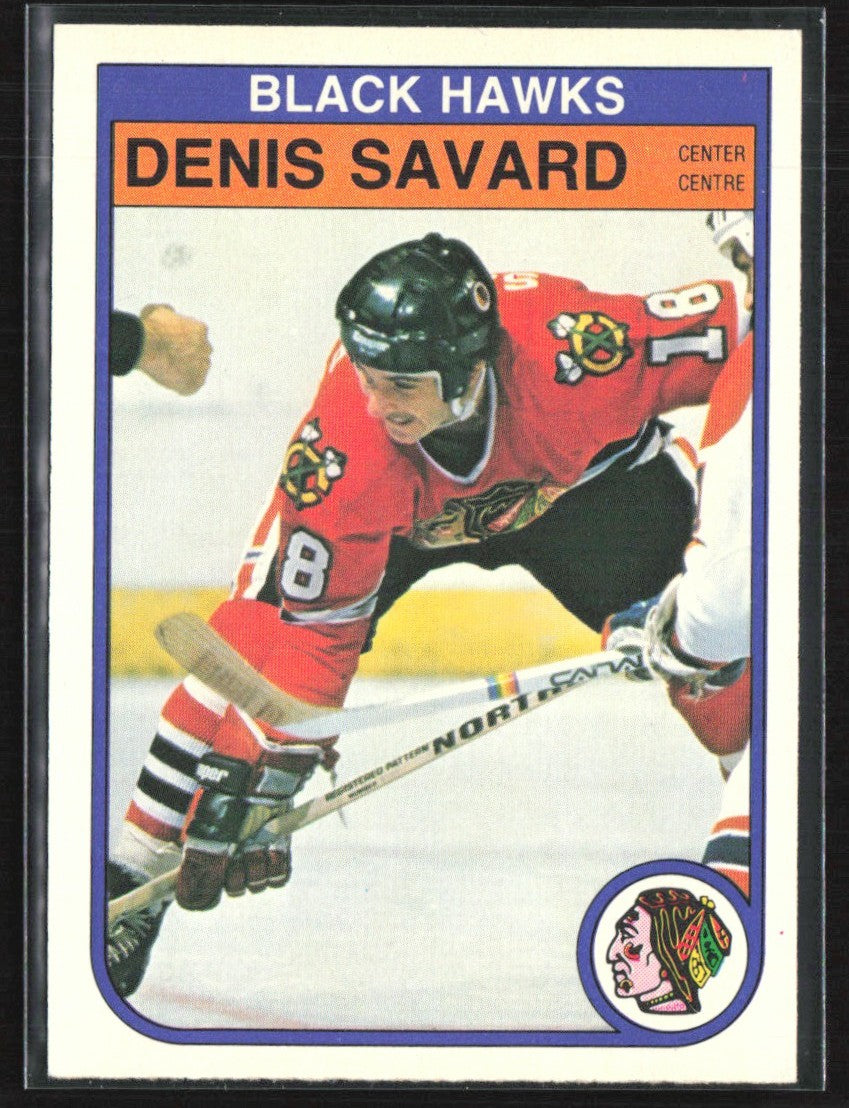 Denis Savard 1982 O-Pee-Chee #73 Chicago Blackhawks