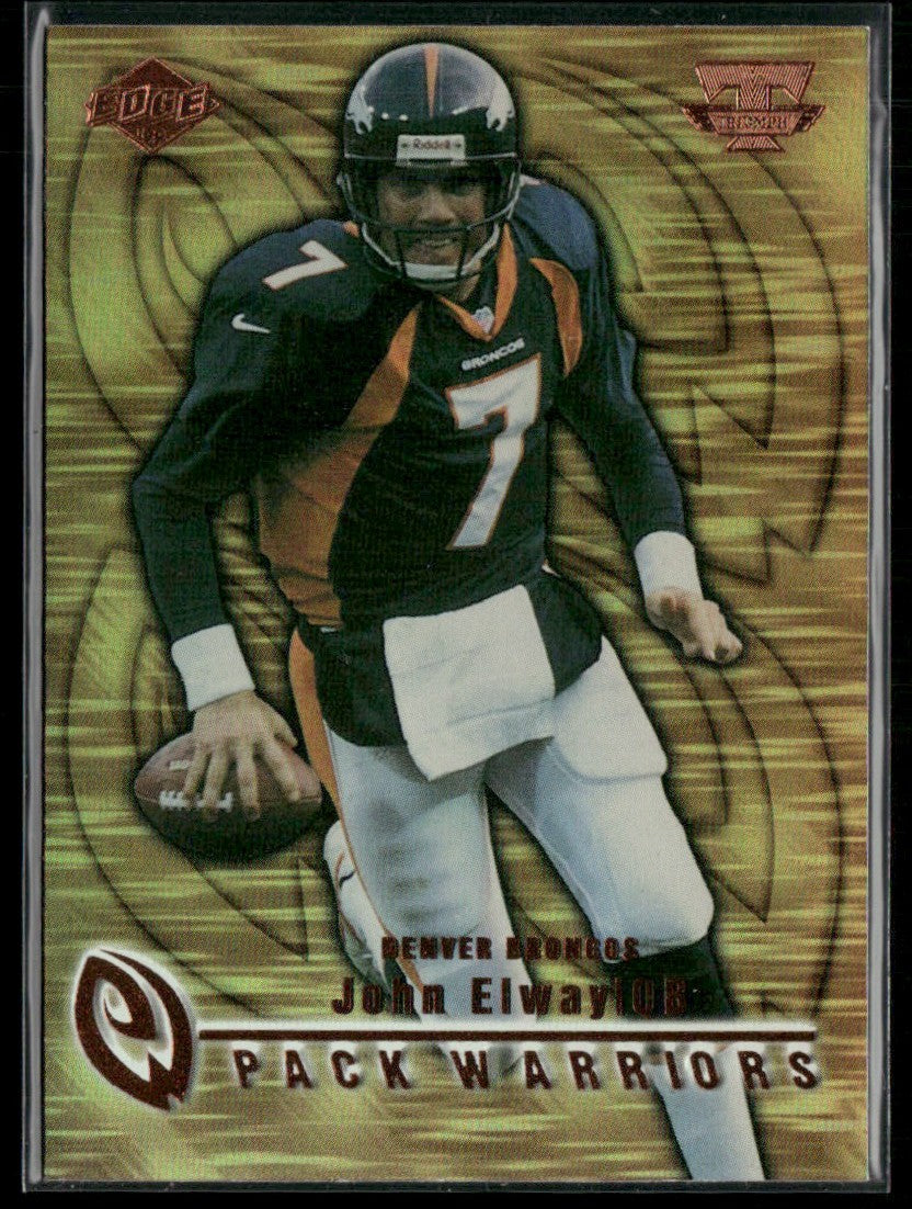 John Elway 1999 Collector's Edge Triumph Pack Warriors #PW6 Denver Broncos