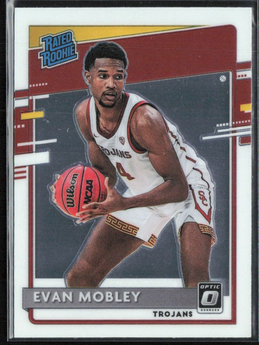 Evan Mobley 2021 Panini Chronicles Draft Picks RC #202 USC Trojans