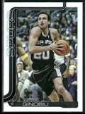 Manu Ginobili 2025 Topps Rainbow Foil #262 San Antonio Spurs