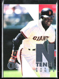 Barry Bonds 1996 Skybox E-XL N-Tense #2 San Francisco Giants