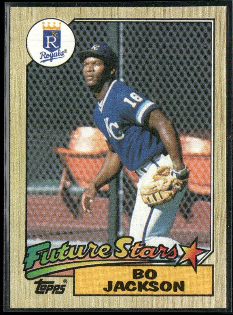 Bo Jackson 1987 Topps RC #170 Kansas City Royals
