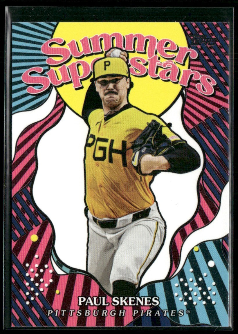 Paul Skenes 2025 Topps Summer Superstars #SS-34 Pittsburgh Pirates