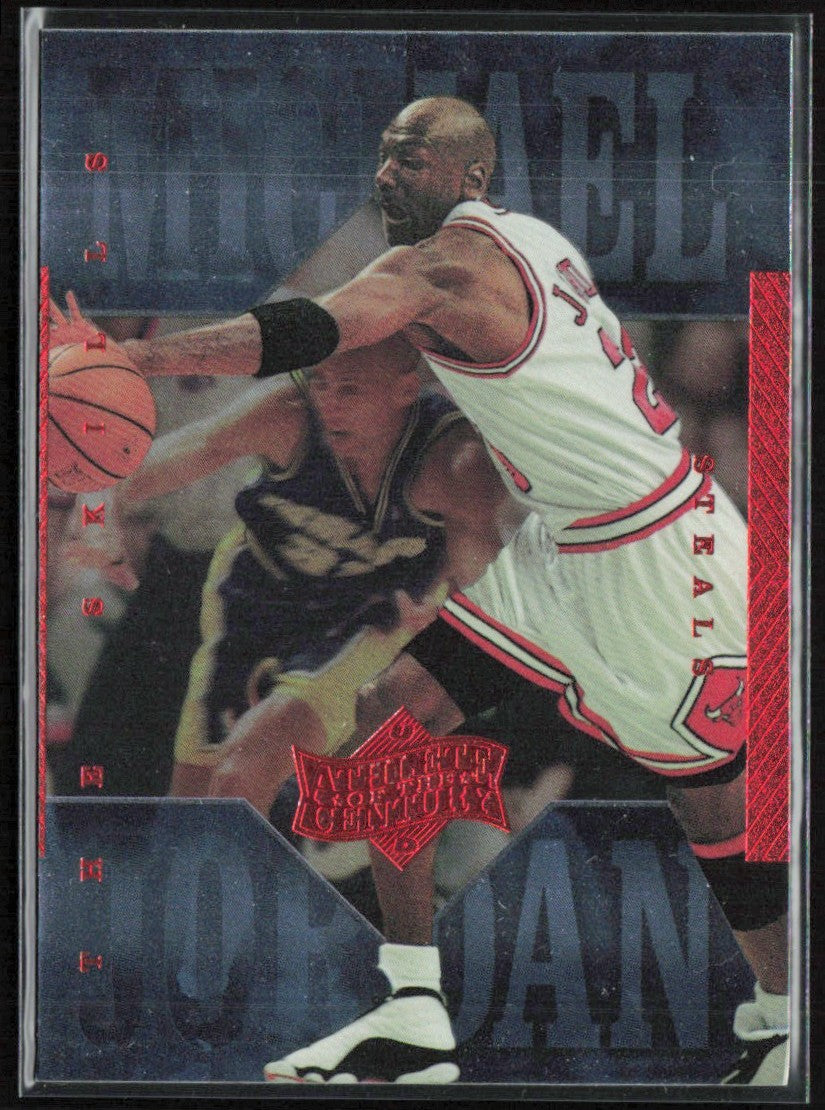 Michael Jordan 1999 Upper Deck Athlete of the Century #10 Chicago Bulls