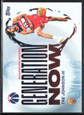 Tre Johnson III 2025 Topps Generation Now RC #GN-6 Washington Wizards