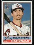 Dylan Crews 2025 Topps Heritage RC #247 Washington Nationals