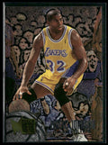 Magic Johnson 1995 Fleer Metal #161 Los Angeles Lakers