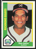 Dave Justice 1990 CMC #9 Atlanta Braves