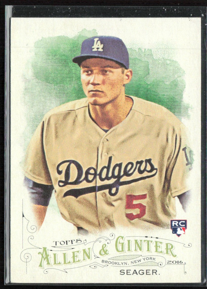 Corey Seager 2016 Topps Allen & Ginter RC #121 Los Angeles Dodgers