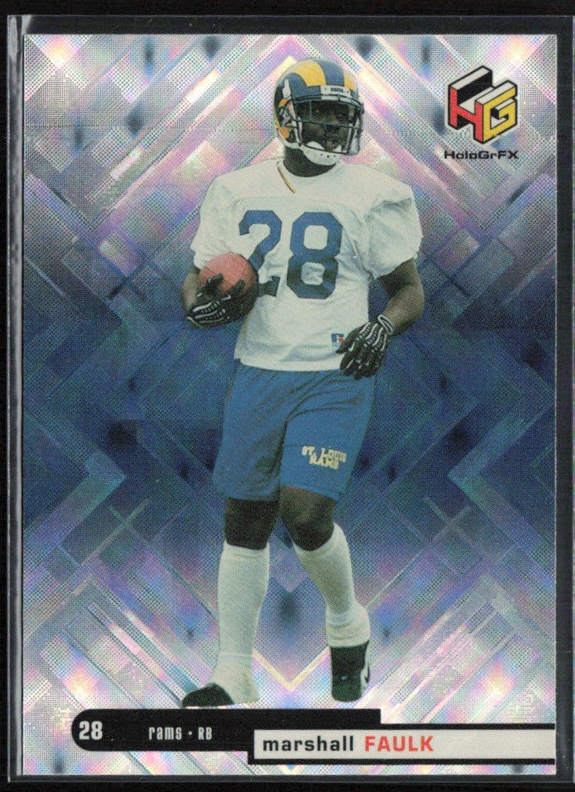 Marshall Faulk 1999 Upper Deck HoloGrFX #47 St. Louis Rams