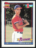 Chipper Jones 1991 Topps RC #333 Atlanta Braves