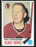 Pat Stapleton 1969 Topps #69 Chicago Blackhawks