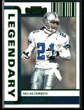 Deion Sanders 2022 Panini Contenders Legendary Green #LGD-DSA Dallas Cowboys