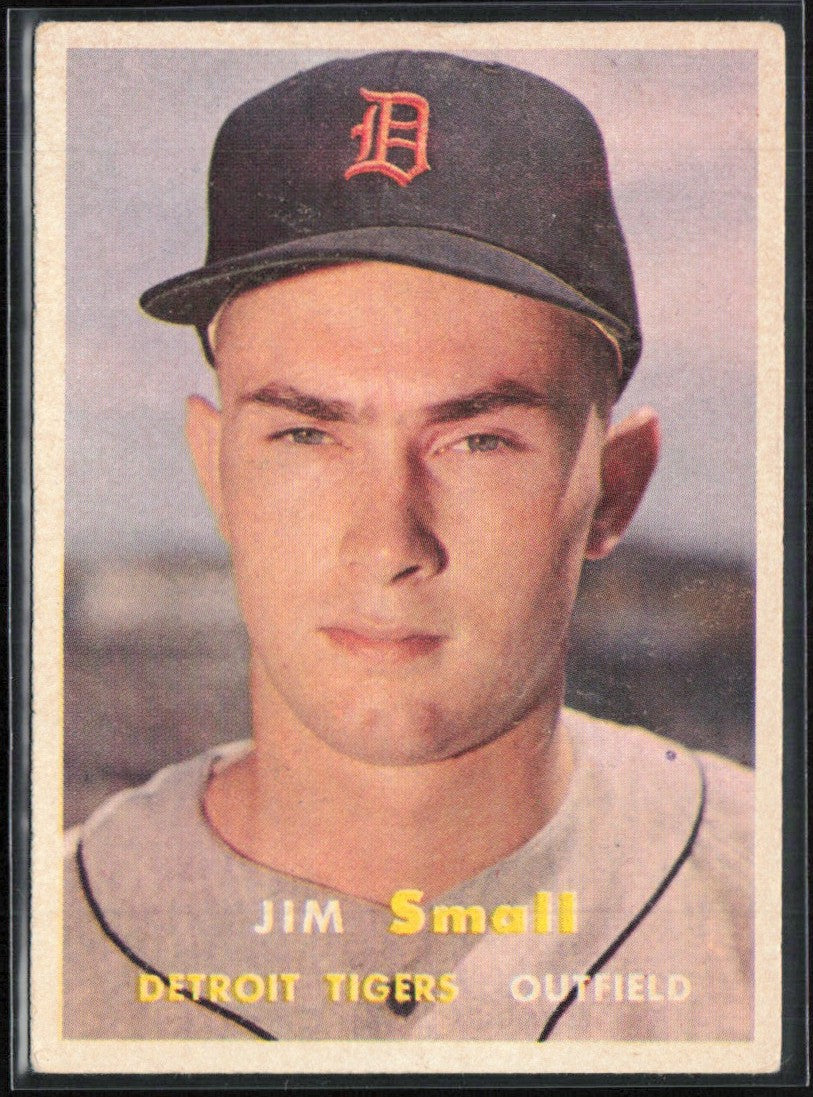 Jim Small 1957 Topps #33 Detroit Tigers
