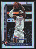 Shai Gilgeous-Alexander 2025 Topps Rainbow Foil #115 Oklahoma City Thunder