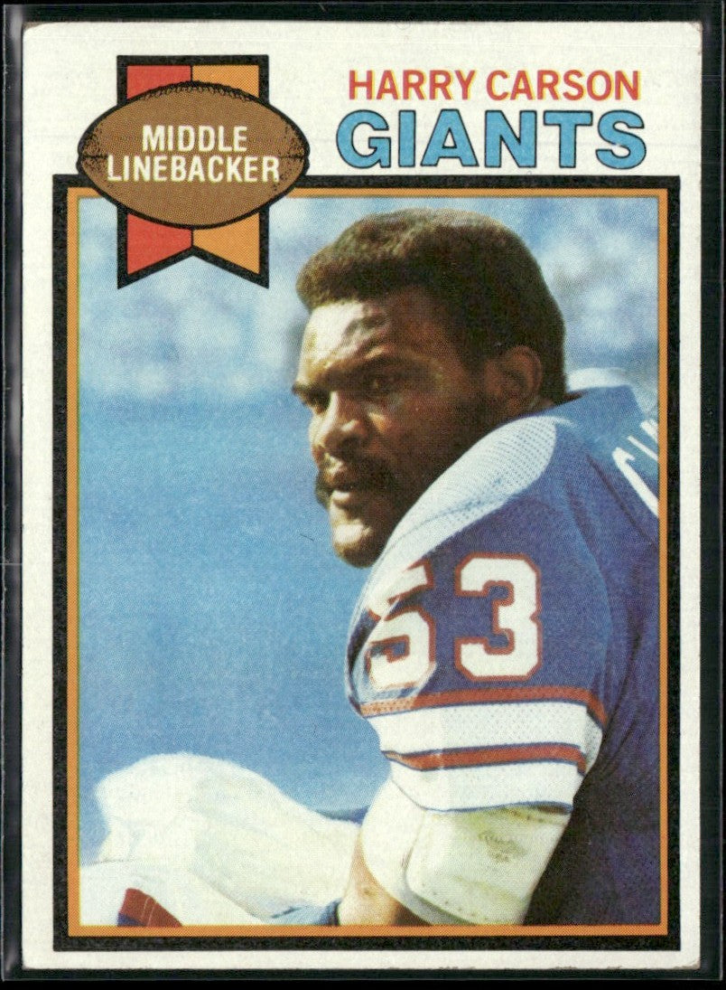 Harry Carson 1979 Topps #515 New York Giants
