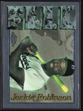 Jackie Robinson 1997 Topps Chrome #42 Brooklyn Dodgers