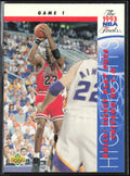 Michael Jordan 1993 Upper Deck NBA Finals #198 Chicago Bulls