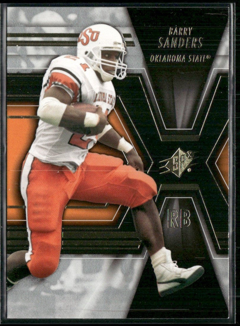 Barry Sanders 2014 SPx #15 Oklahoma State Cowboys