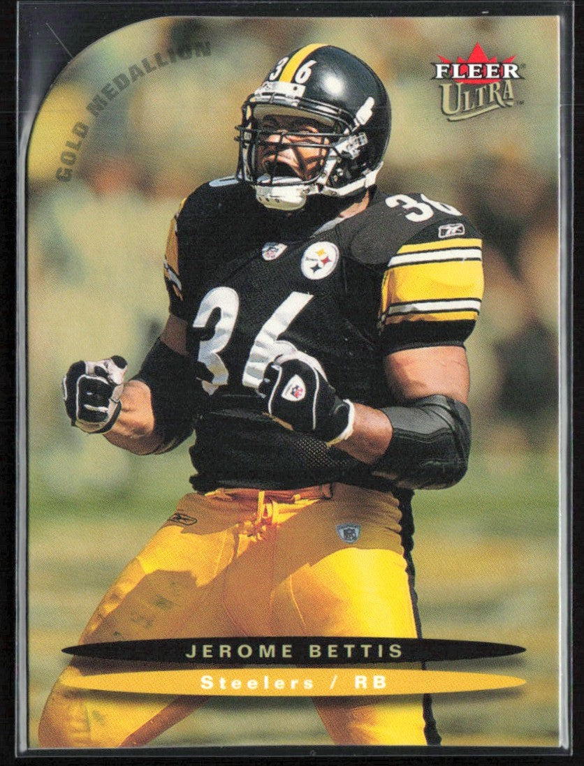 Jerome Bettis 2003 Fleer Ultra Gold Medallion #97 Pittsburgh Steelers