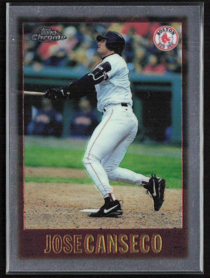 Jose Canseco 1997 Topps Chrome #87 Boston Red Sox