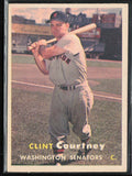 Clint Courtney 1957 Topps #51 Washington Senators