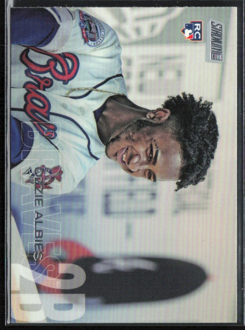 Ozzie Albies 2018 Topps Stadium Club RC #110 Atlanta Braves