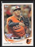 Manny Machado 2013 Topps Opening Day RC #172 Baltimore Orioles