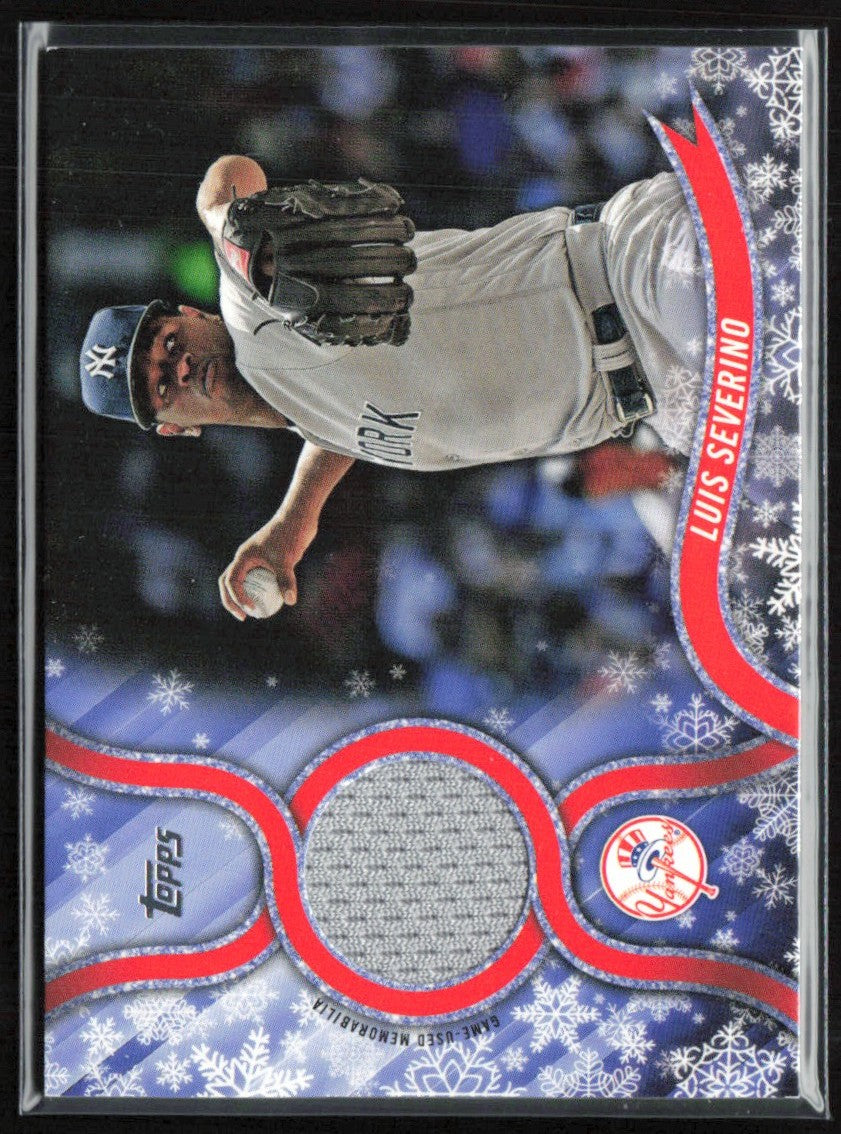 Luis Severino 2018 Topps Holiday Relics Jersey #R-LS New York Yankees