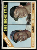 Byron Browne/Don Young 1966 Topps Cubs Rookies RC #139 Chicago Cubs