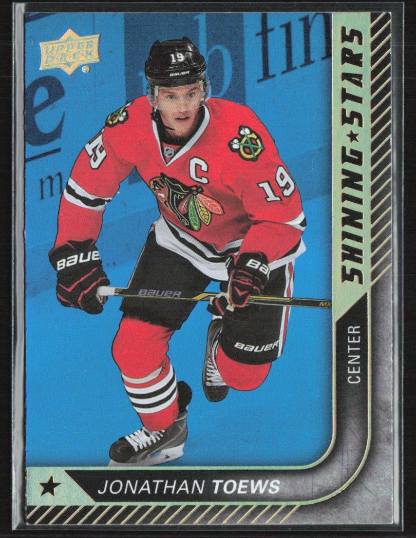 Jonathan Toews 2015 Upper Deck Shining Stars Royal Blue #SS-23