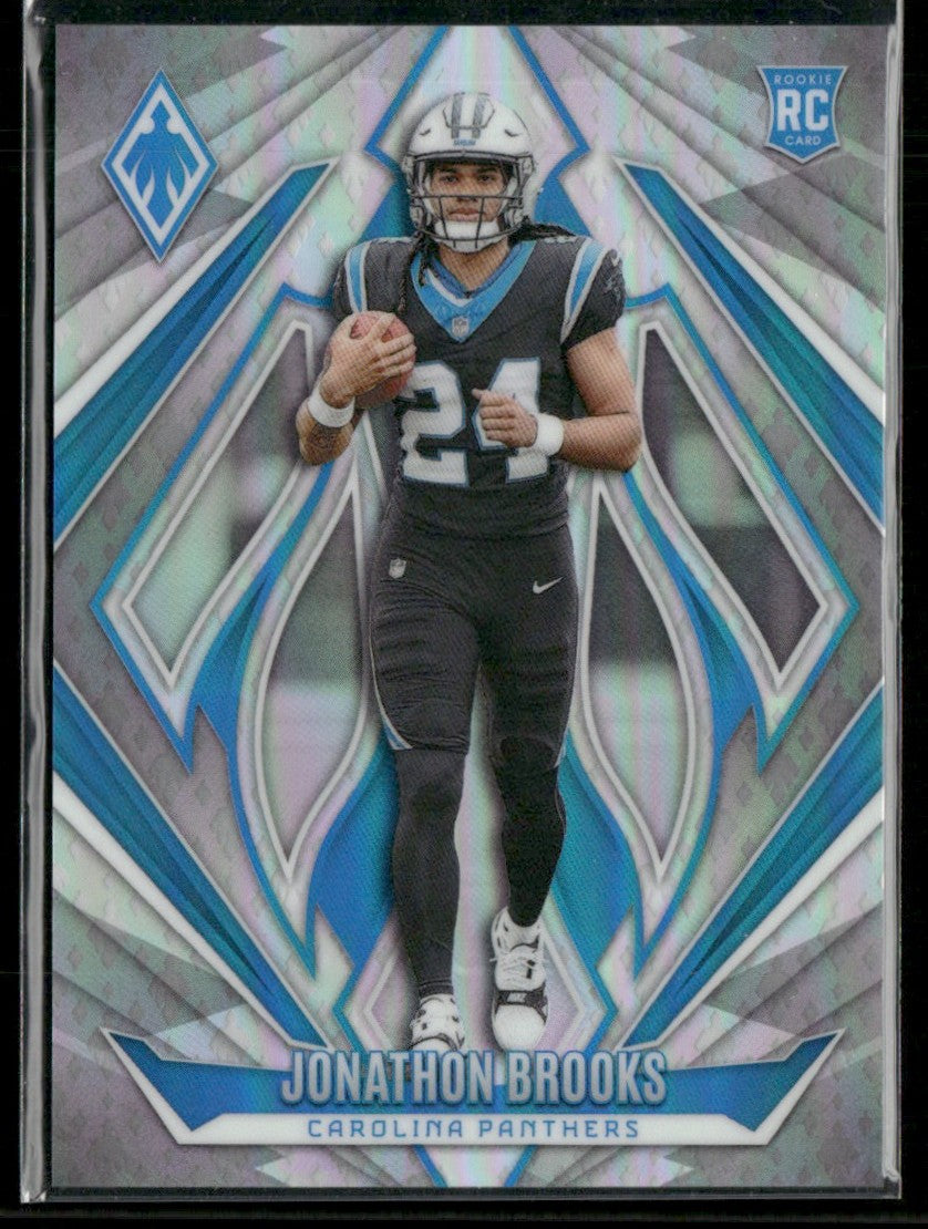 Jonathon Brooks 2024 Panini Phoenix RC /399 #208 Carolina Panthers