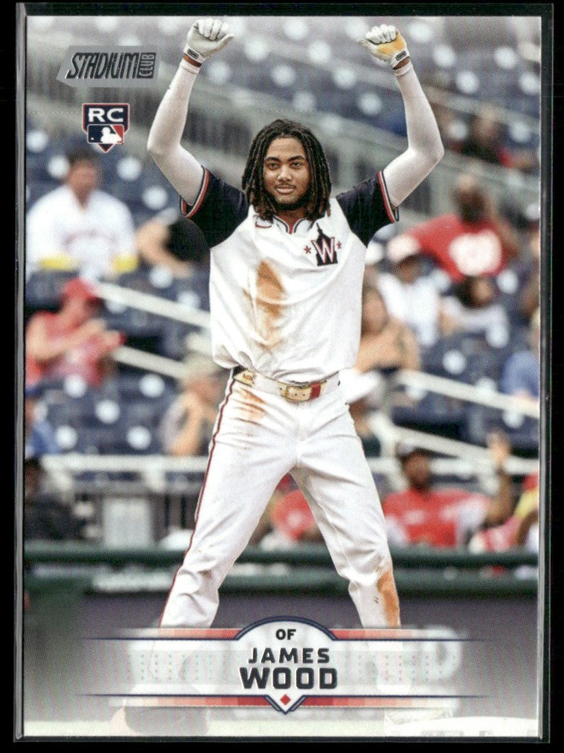 James Wood 2025 Topps Stadium Club RC #175 Washington Nationals