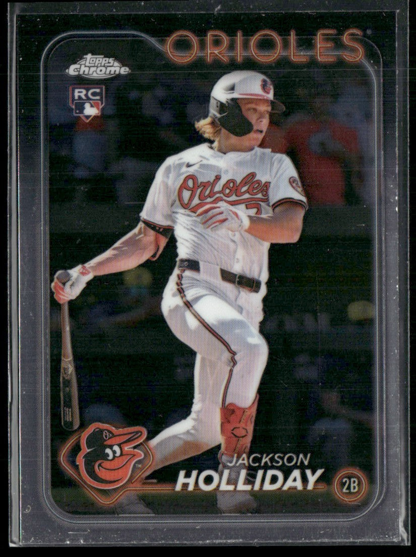 Jackson Holliday 2024 Topps Chrome Update RC #USC200 Baltimore Orioles