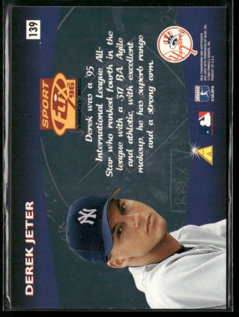 Derek Jeter 1996 Sportflix #139 New York Yankees