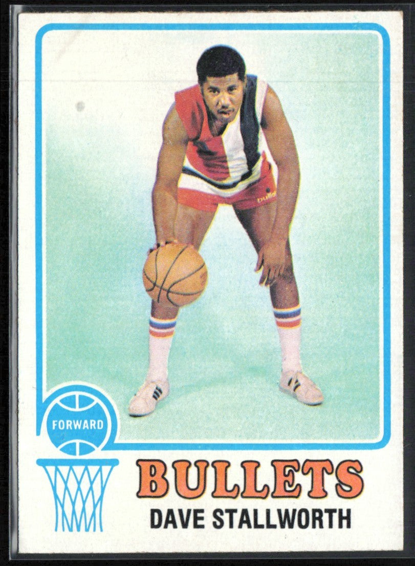 Dave Stallworth 1973 Topps #133 Capital Bullets
