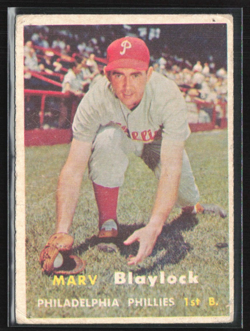Marv Blaylock 1957 Topps #224 Philadelphia Phillies
