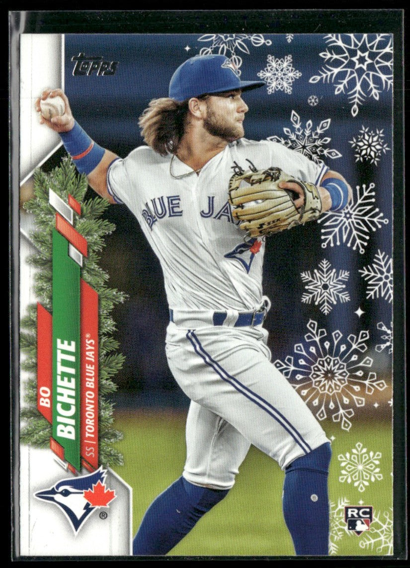 Bo Bichette 2020 Topps Holiday RC #HW94 Toronto Blue Jays