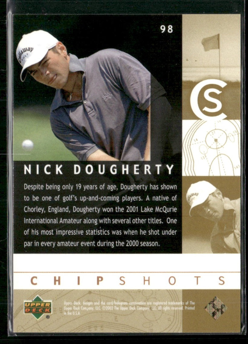 Nick Dougherty 2002 Upper Deck Gold Chip Shots /100 #98