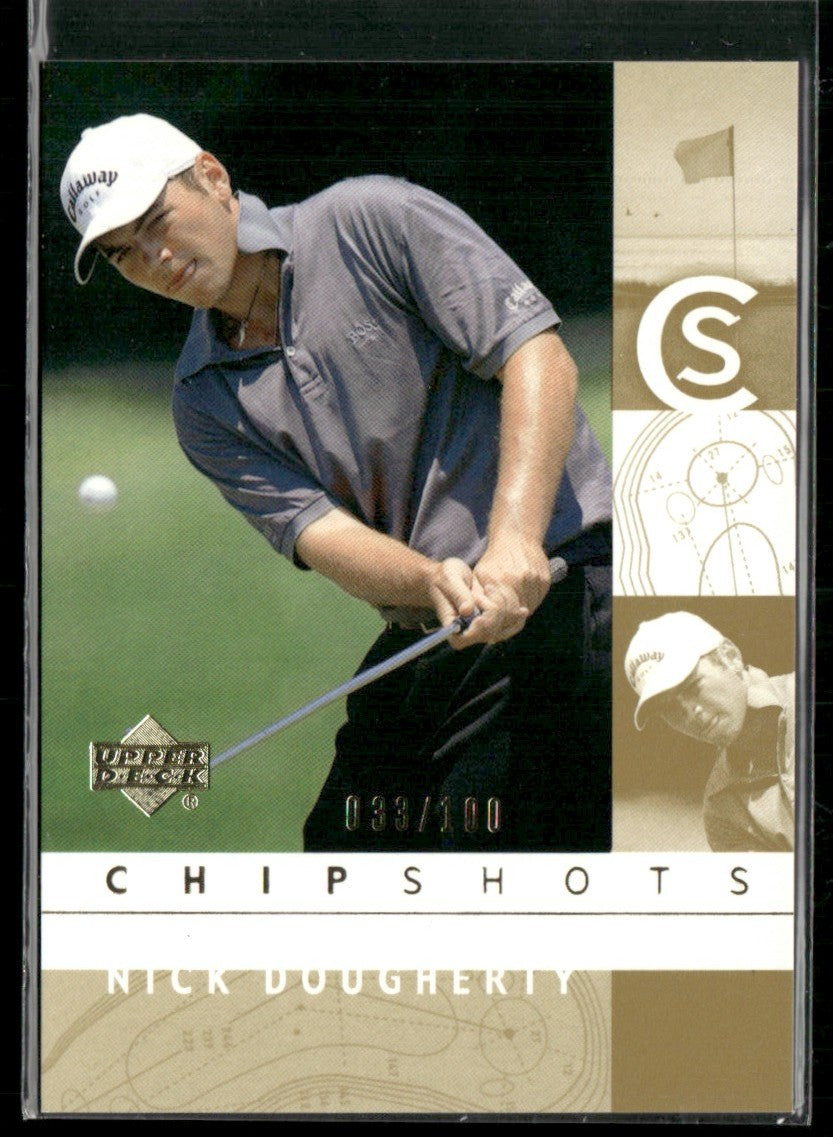 Nick Dougherty 2002 Upper Deck Gold Chip Shots /100 #98