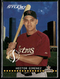 Hector Gimenez 2004 Donruss Studio Proof RC /100 #231 Houston Astros