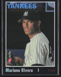 Mariano Rivera 2024 Topps Archives 1970 Black Foilboard #122 New York Yankees