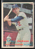 Randy Jackson 1957 Topps #190 Brooklyn Dodgers