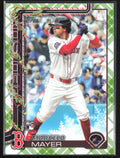 Marcelo Mayer 2025 Topps Holiday Green Plaid RC #H35 Boston Sox
