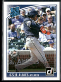Ozzie Albies 2018 Donruss RC #36 Atlanta Braves