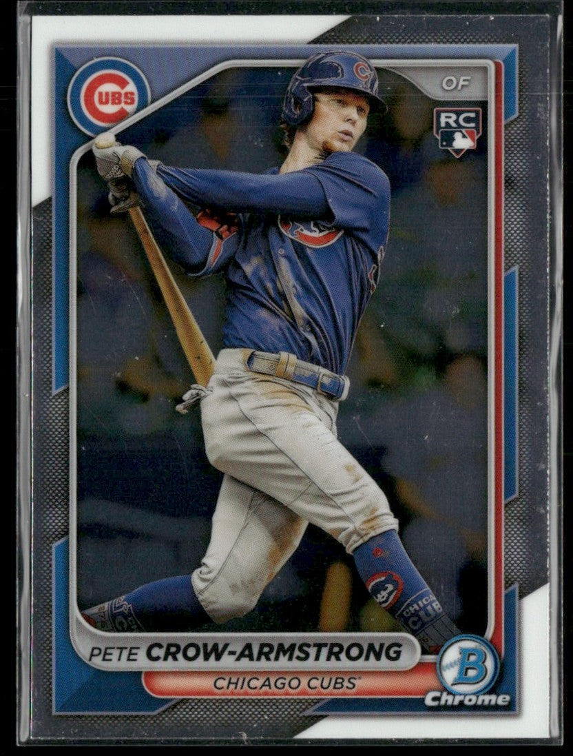 Pete Crow-Armstrong 2024 Bowman Chrome RC #45 Chicago Cubs