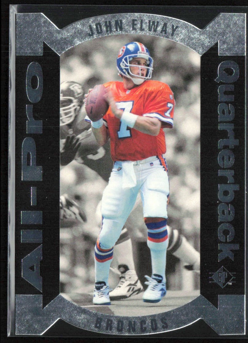 John Elway 1995 SP All-Pro Die-Cut #AP-7 Denver Broncos